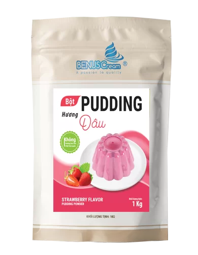 Bột Pudding – Flan Dâu