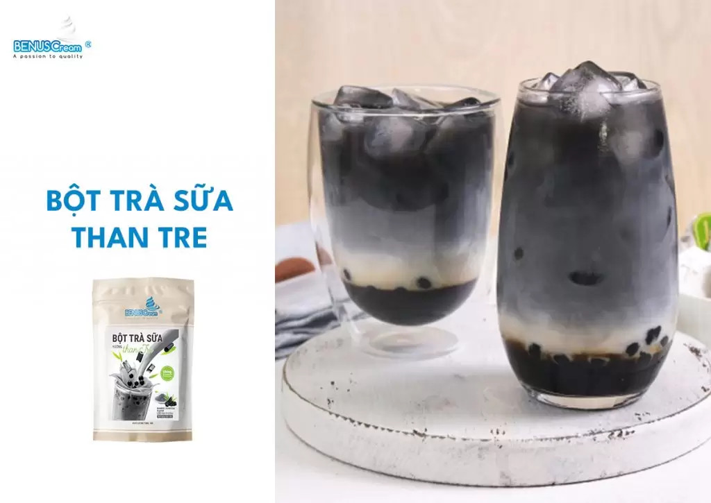 Bột trà sữa than tre
