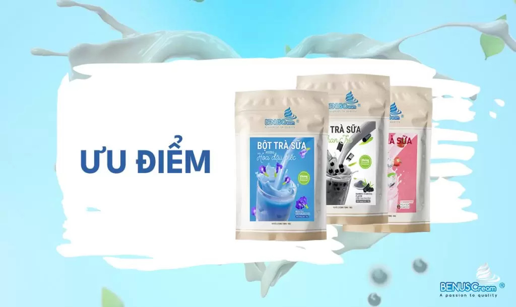 Bột trà sữa có những ưu điểm nào?
