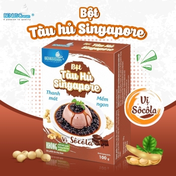 Bột tàu hủ Singapore vị Socola